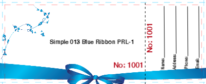 Simple 013 Blue Ribbon PRL-1