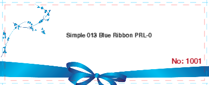 Simple 013 Blue Ribbon PRL-0